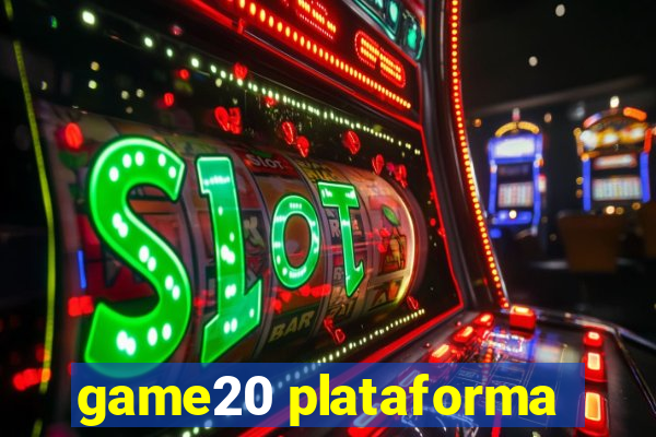 game20 plataforma